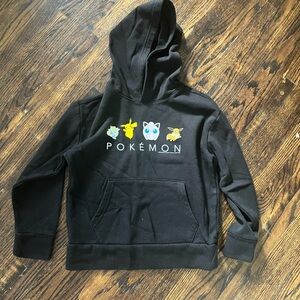 Old Navy Black Hooded Pullover Sweatshirt